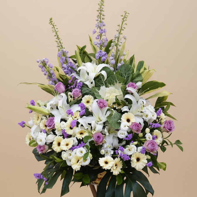 帛事花牌30