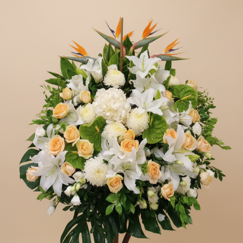 帛事花牌34
