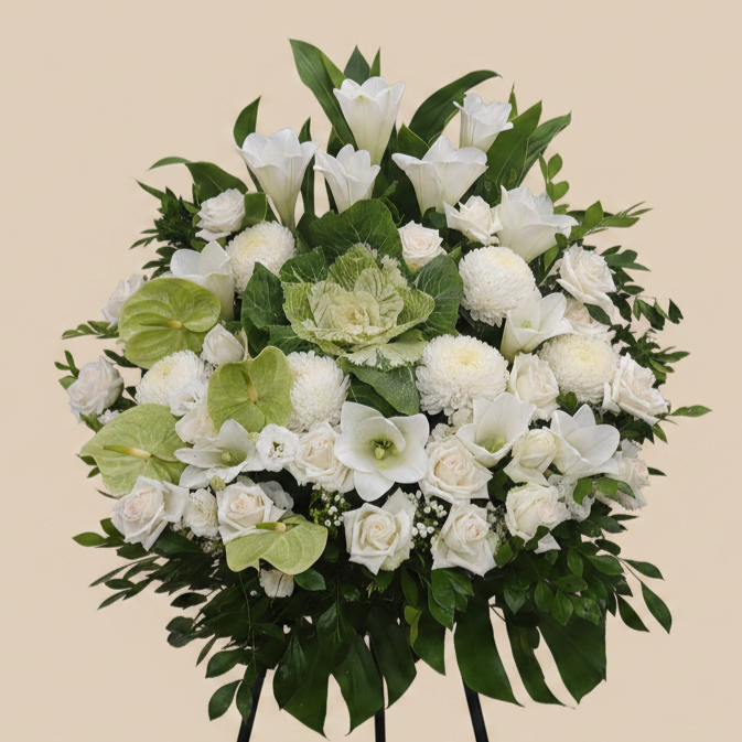 帛事花牌48